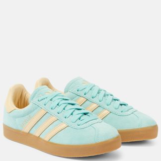 acheter du luxe Adidas Baskets Gazelle 85 en daim bleu