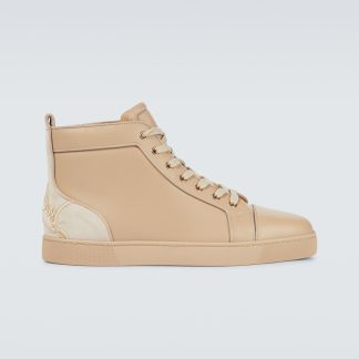 acheter du luxe Christian Louboutin Fun Louis sneakers beige