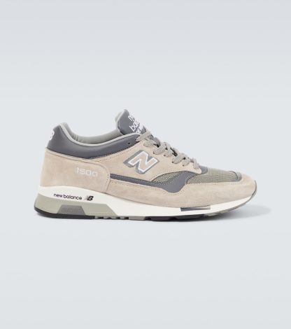 acheter du luxe New Balance Made UK 1500 baskets en cuir gris