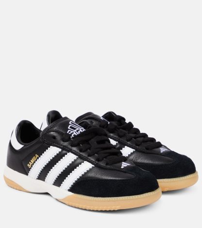 acheter un designer Adidas Baskets en cuir Samba Millenium noir