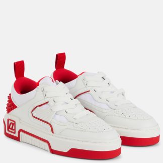 acheter un designer Christian Louboutin Baskets en cuir Astroloubi blanc