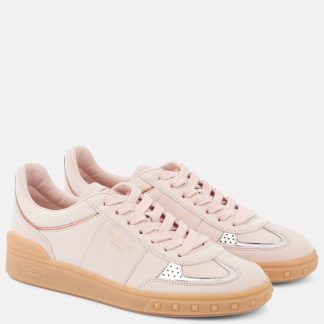 acheter un designer Valentino Garavani Baskets en cuir Upvillage rose