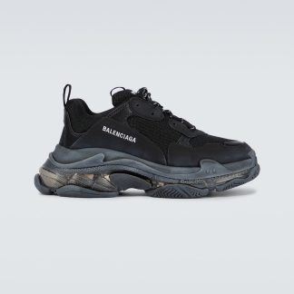 créateur de contrefaçons Balenciaga Baskets Triple S noires