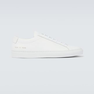 créateur de contrefaçons Common Projects Baskets basses Achilles Original blanches