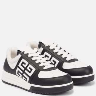 créateur de contrefaçons Givenchy Baskets basses en cuir G4 noires