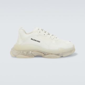 créateur de mode Balenciaga Baskets Triple S blanches