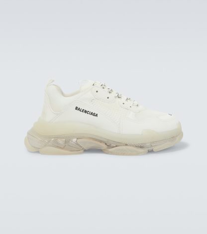 créateur de mode Balenciaga Baskets Triple S blanches