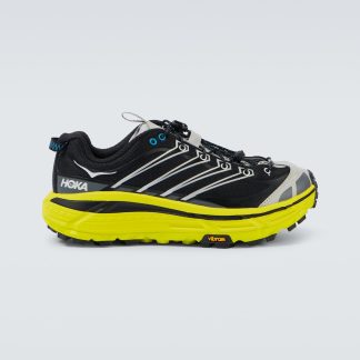 créateur de mode Hoka One One Chaussures de course Mafate Three2 noires