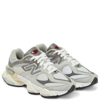 designer bon marché New Balance 9060 sneakers en daim gris