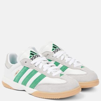 designer de haute qualité Adidas Baskets en cuir suédé Samba MN blanc