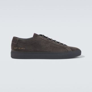 designer de haute qualité Common Projects Baskets Achilles en daim gris