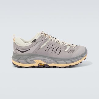 designer de haute qualité Hoka One One Baskets Tor Ultra Lo en cuir gris