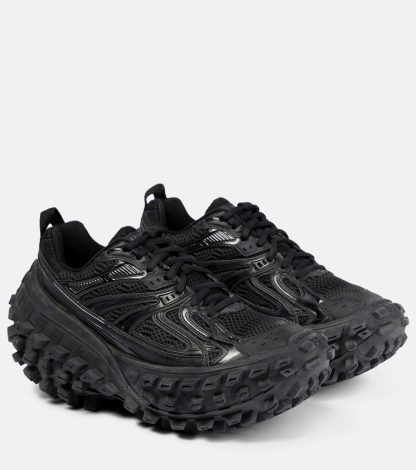 faux luxe Balenciaga Baskets en maille Bouncer noires