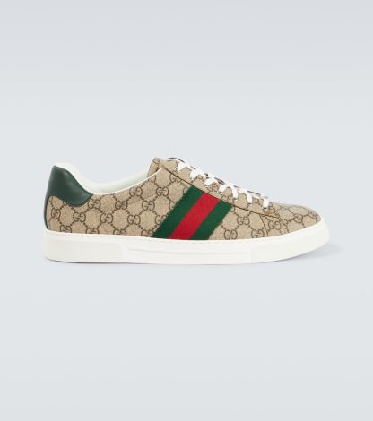 faux luxe Gucci Baskets Ace GG Supreme multicolores