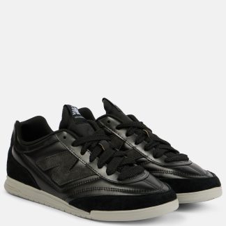 luxe bon marché New Balance x Junya Watanabe RC42 baskets en cuir noir