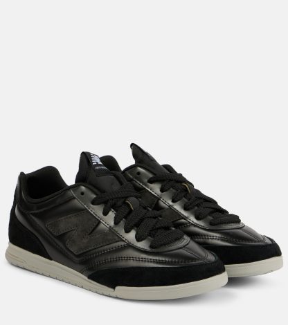 luxe bon marché New Balance x Junya Watanabe RC42 baskets en cuir noir