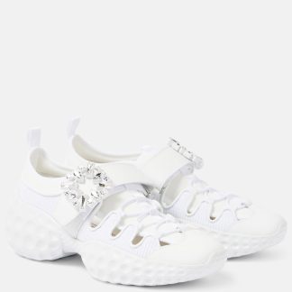 luxe bon marché Roger Vivier Baskets Viv' Run Light Trekky blanches