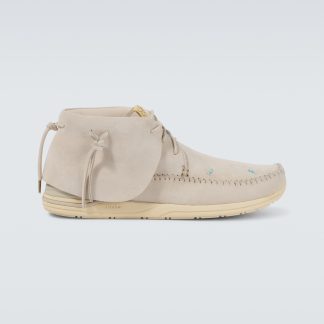 luxe bon marché Visvim FBT Lhamo-Folk - Baskets en daim - beige