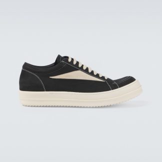 mode luxe Rick Owens Baskets en cuir noir