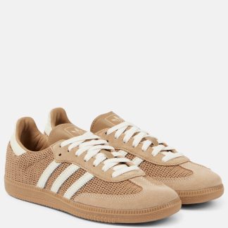 réplique de luxe Adidas Baskets Samba OG en cuir marron