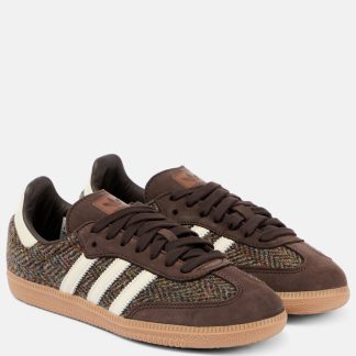 réplique de luxe Adidas Baskets Samba OG en daim marron