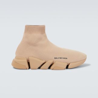 réplique de luxe Balenciaga Baskets Speed 2.0 beige