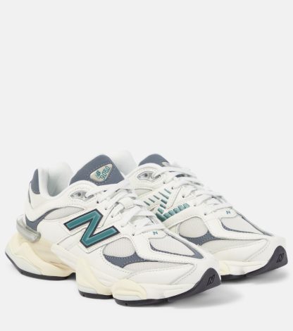 réplique de luxe New Balance 9060 baskets en cuir blanc