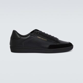 réplique de luxe Saint Laurent Baskets basses Court Classic noires