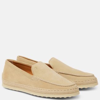 vente chaude designer Tods Espadrilles en daim beige