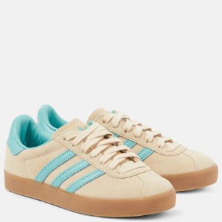 vente chaude luxe Adidas Baskets Gazelle 85 en daim neutres