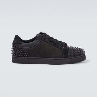 vente chaude luxe Christian Louboutin Baskets Seavaste 2 Orlato noires