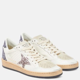 vente chaude luxe Golden Goose Baskets en cuir Ball Star blanches