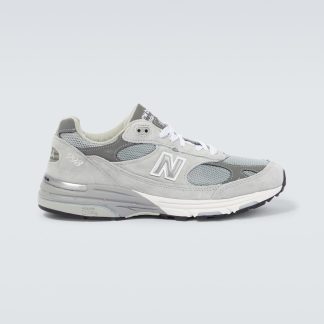 vente chaude luxe New Balance Made USA 993 Core sneakers gris