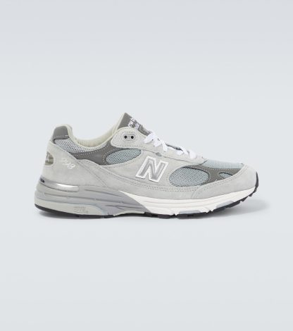 vente chaude luxe New Balance Made USA 993 Core sneakers gris