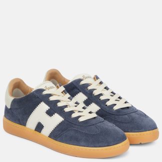 vente en gros de produits de luxe Hogan Hogan Cool suede low-top sneakers blue