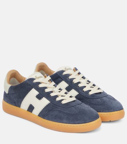 vente en gros de produits de luxe Hogan Hogan Cool suede low-top sneakers blue